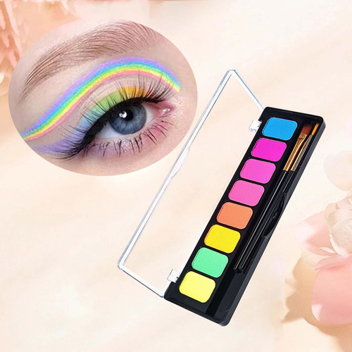 Kit De Pintura Corporal Para La Cara Paleta De Pintura De