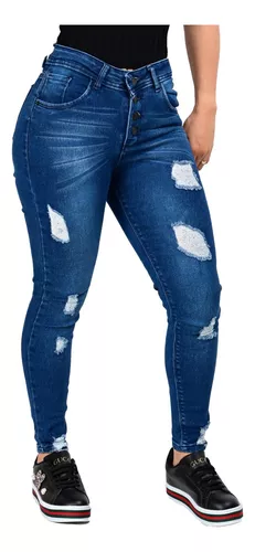  AMDMG Jeans para mujer, pantalones de mezclilla para