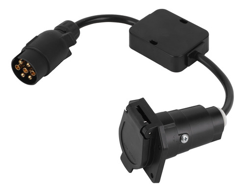 Cable Luz Remolque Enchufe Europeo 7 Pines A Americano 7vías