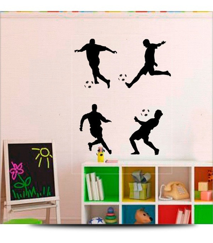 Vinilos Pared Decorativos Deporte Futbol Infantil