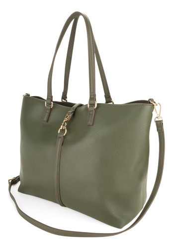 Bolsa Tote Cloe Para Mujer Grande Con Pouch Desprendible
