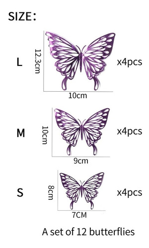 Mariposas Decorativas 3d