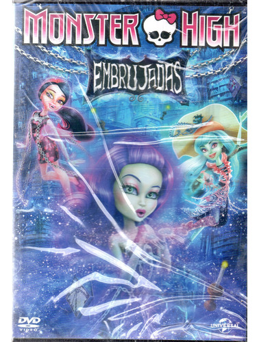 Monster High Embrujadas - Dvd Nuevo Original Cerrado - Mcbmi