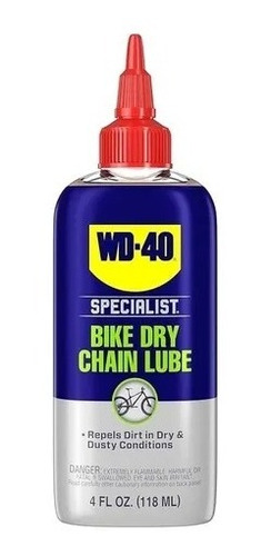 Aceite De Cadena Bicicleta Ambiente Seco Wd-40