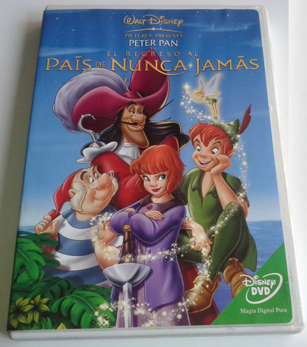 Peter Pan El Regreso Al Pais De Nunca Jamas Dvd Picture