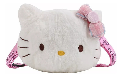 Hellokitty Señoras Felpa Hombro Teléfono Móvil Bolso