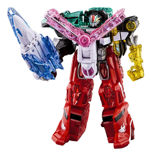 Set De Juguetes Robóticos Bandai Mashin Sentai Kiramager Dx