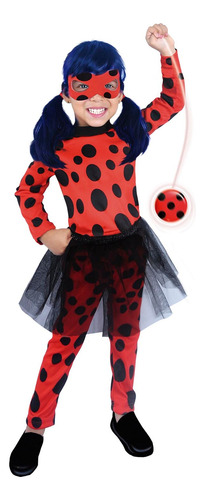 Disfraz De Lady Bug Marca Carnavalito 