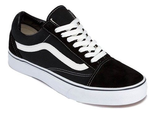 Zapatillas Old Skool Vans Black White 35 Al 44 (originales!)