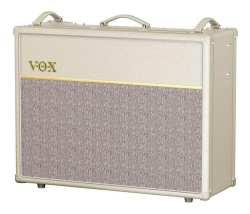 Amplificador VOX Custom Series AC30C2 Valvular para guitarra de 30W color cream 220V