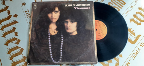 Ana Y Johnny Y Te Amare Lp 1976 Argentina Vinilo G