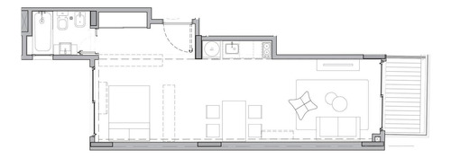 Venta Departamento Monoambiente Divisible Con Balcón Y Amenities En Palermo Hollywood
