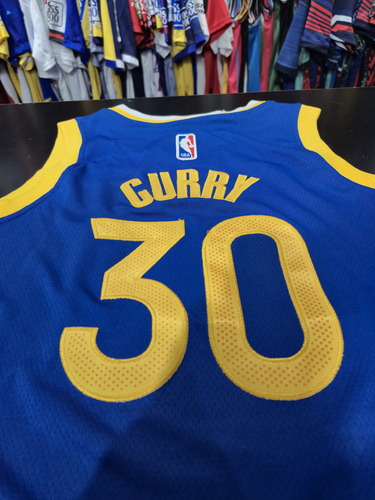 Camiseta Nba Niños Basquet Golden State Warriors Azul