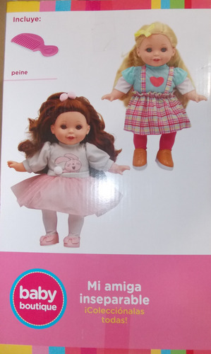 Hermosa Muñeca Baby Boutique Mi Amiga Inseparable