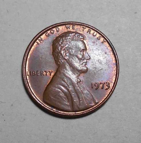 Estados Unidos - One Cent 1973 - Monumento A Lincoln