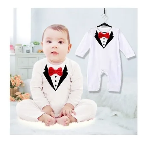 Mameluco de smoking para bebe hotsell