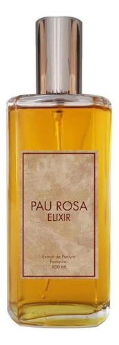 Perfume Pau Rosa Elixir 100ml Extrait De Parfum 40% Óleos Volume Da Unidade 100 Ml