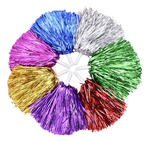 Bolas De Colores Dance Pompom, 12 Unidades