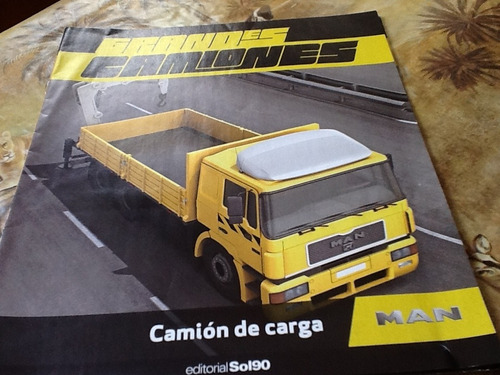 Folleto Camión De Carga Man Grandes Camiones Ed.sol90