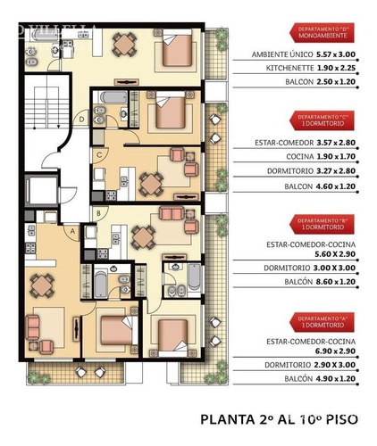 Imagen 2 de 3 de Córdoba 2700 - Monoambientes Premium. Posesión Inmediata.