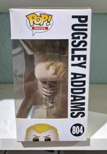 Funko Pop Pugsley Addams 804 The Addams Family. Caja Dañada (Usado)