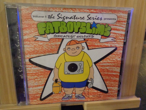 Fatboy Slim The Greatest Remixwsvol. 1 Cd Usa Dj