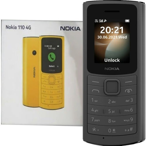 Imagen 3 de 3 de Teléfono Básico Nokia 110 4g Liberado Todas Las Operadoras