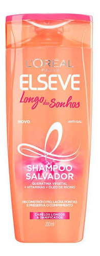 Elseve Shampoo Longo Dos Sonhos Salvador Com 200ml