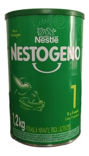 Fórmula Infantil Em Pó Nestlé Nestogeno 1 Em Lata 1.2kg