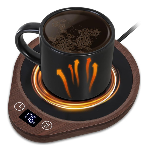 Calentador De Taza De Café, Plato Eléctrico Grande Calentado