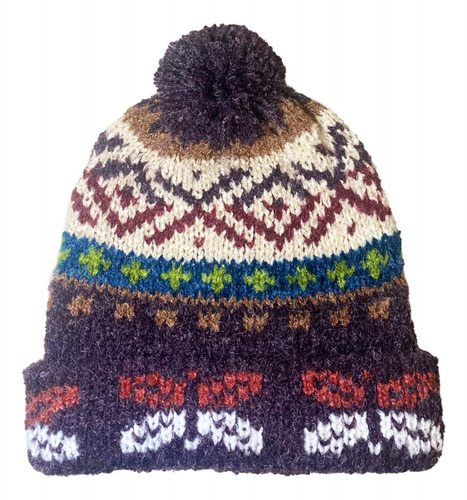 Perú - Gorro De Lana De Alpaca Peruana, Para Hombres