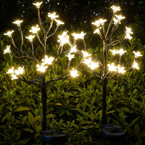 Luces Solares Led Para Jardín Y Exteriores, 20 Unidades