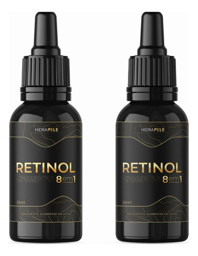 Retinol 8 Em 1 Trans Resveratrol Loja Autorizada 2 Frascos