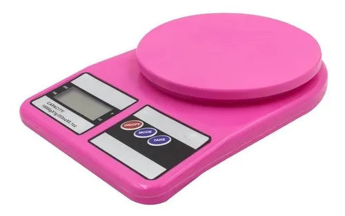 Bascula cocina rosa sale