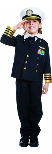Disfraz De Almirante De La Marina De Guerra Kids By Dress Up