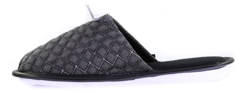Pantufla Dama Calzatura 10009 Descanso Confort Negro Lavable