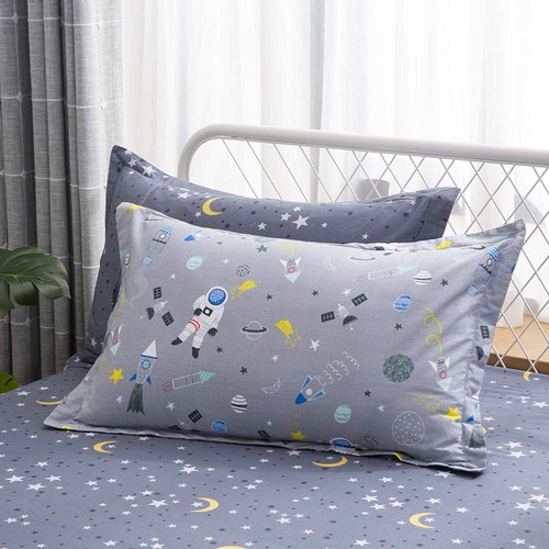 Juegos De Cama Infantiles, 100% Algodón, 4 Piezas Aa