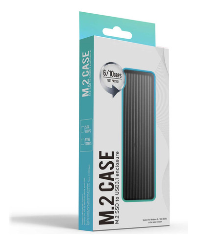 Adaptador De Caja De Disco Duro Ngff M.2 Hard Type-c