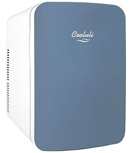 Cooluli Infinity Blue - Mini Refrigerador Portátil Compacto