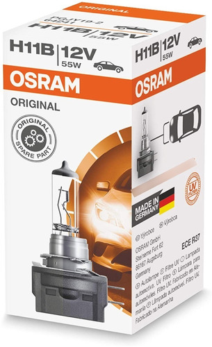 Lampara H11b 12volts  55w Pgjy19-2 Osram Alemana X1 Caba 