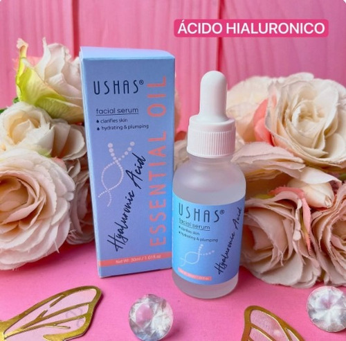 Kit Ushas Nutrición Rutina Frutilla Acido Hialuronic + Envio