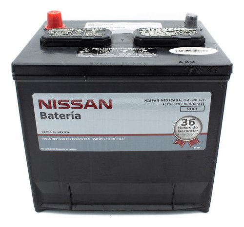 Bateria De Carga Murano 2006-2015 Nissan