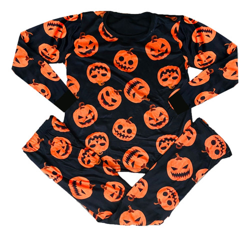 Pijama Halloween Calabazas