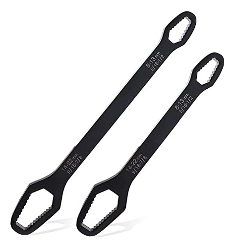 Saipe 2pcs Wrench Multifuncional Conjunto Wrench Auto Ajusta