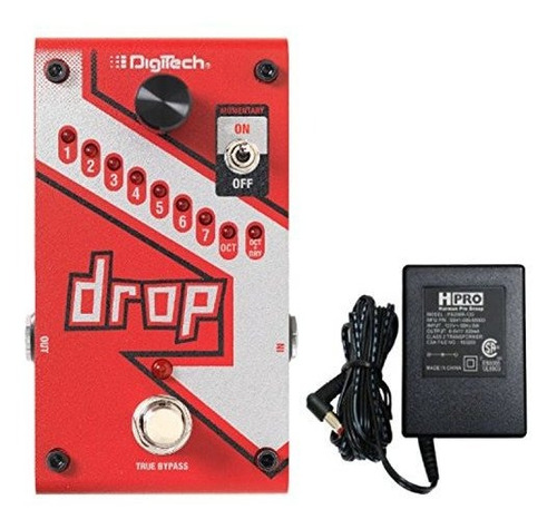 Pedal Digitech Drop Compact Con Cambio De Tono Polifónico Y