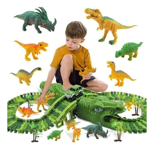 Juego De 153 Piezas De Dinosaurio Eléctrico For Niños Lazhu