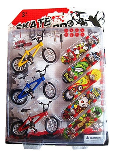 Juguete Mini Dedo Skateboards Bicicletas Niños Niños Regalos