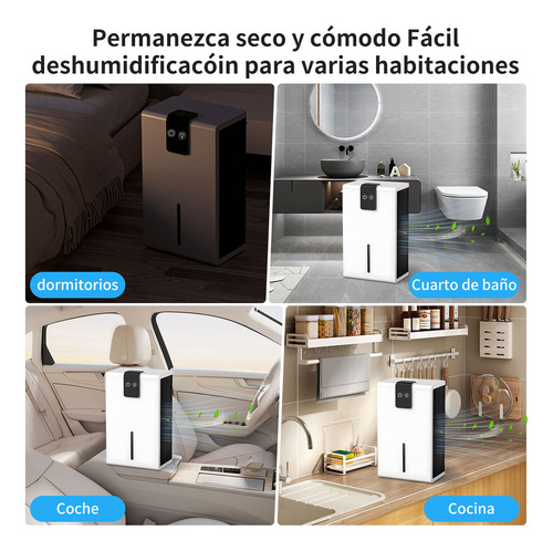 Deshumidificador Eléctrico Inteligente Para el Hogar Shandabuliu Color Blanco
