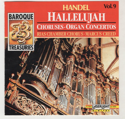 Handel Hallelujah  Conciertos Organos Cd  Ricewithduck