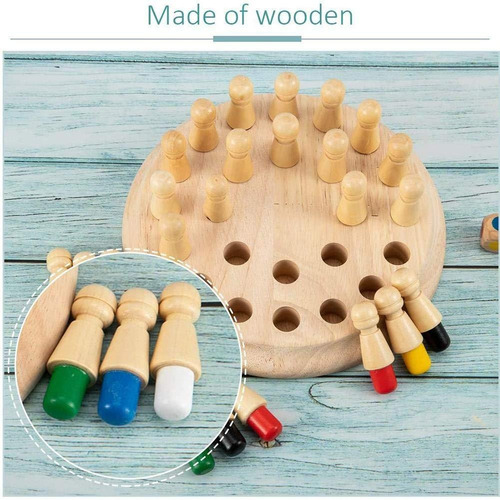 Parent-child Chess Memory Adulto Color Juego De Mesa Juguete